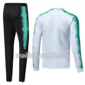 Portugal Ensemble Vestes d'entrainement 2018 Blanc